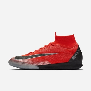 Chaussure Foot Salle Nike SuperflyX 6 Elite LVL UP IC Rouge 6215-834 Flash Crimson/Chrome/Dark Grey/Black Homme | OWM-14151061